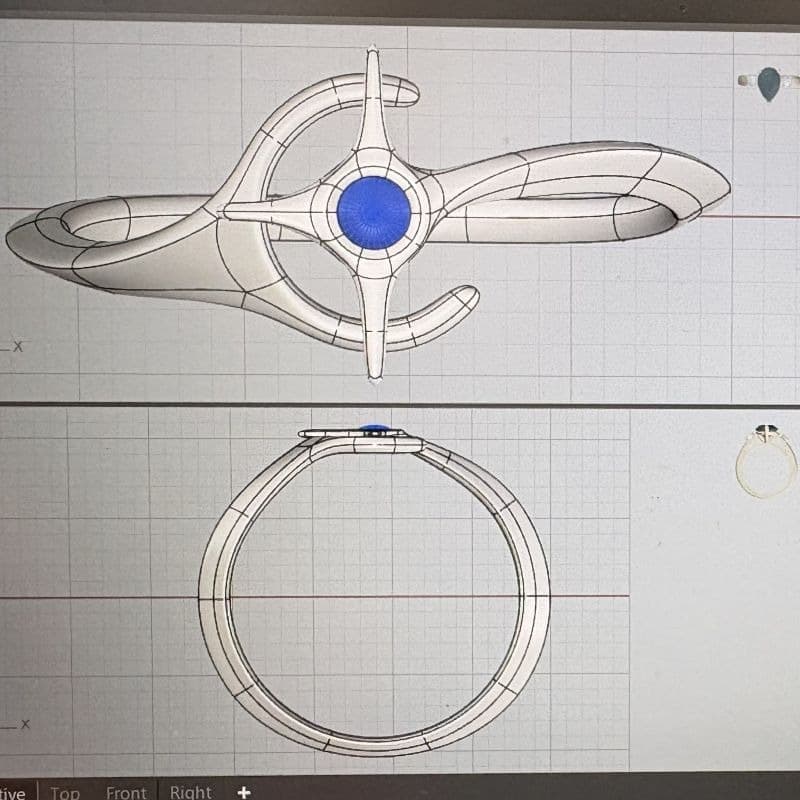 Diseño de joyería 3D
